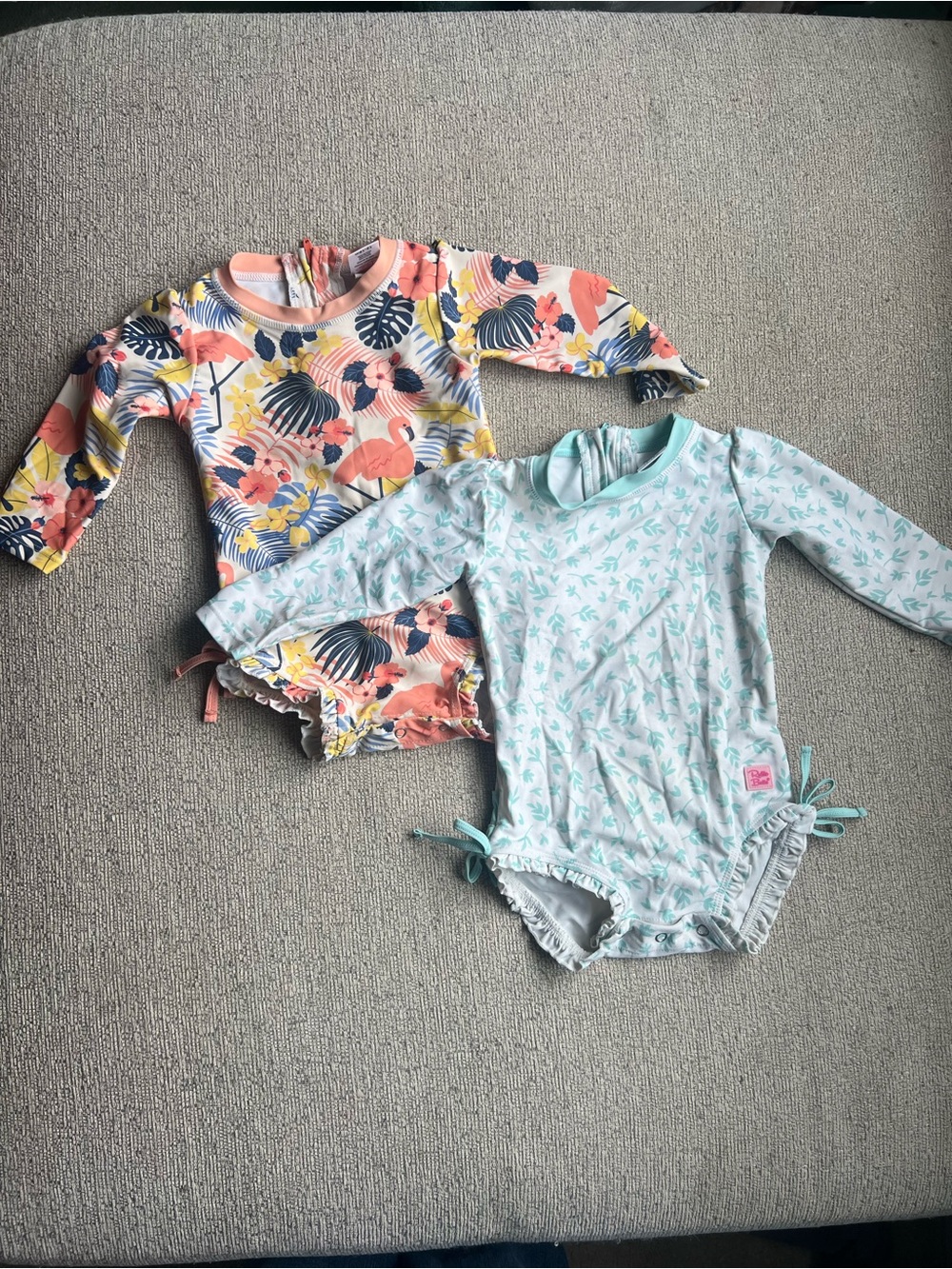 Ruffe Butts swim suits 12-18 months